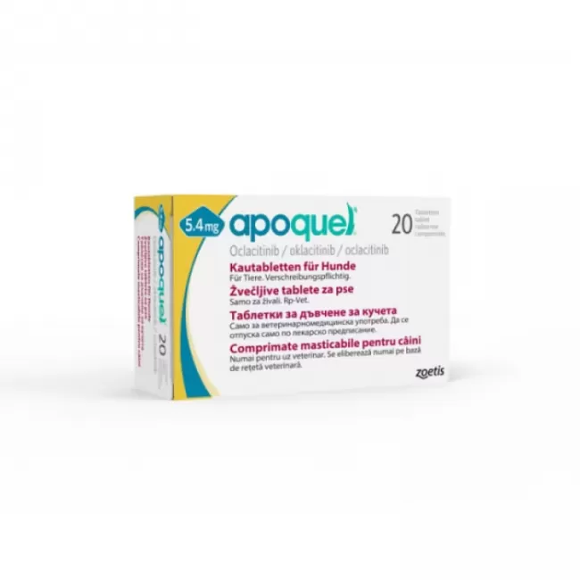 APOQUEL CHEW 5.4 MG - 20 TABLETE