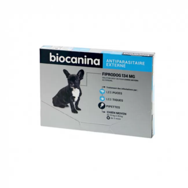 FIPRODOG M CAINE (10-20 KG) - 3 PIPETE