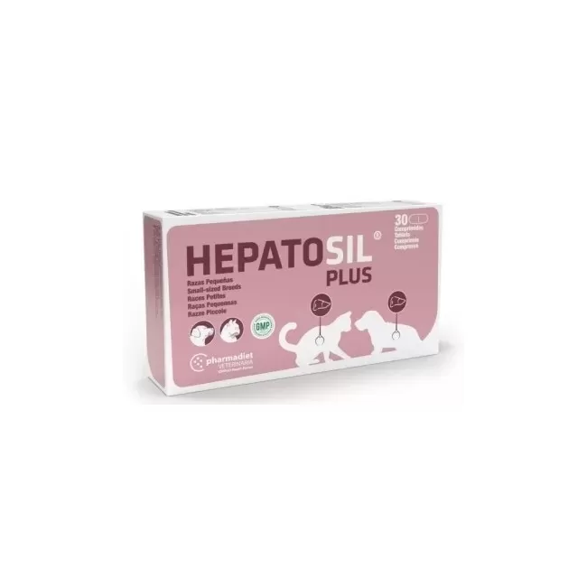 Hepatosil Plus Rase Mici si Pisici, 30 tablete