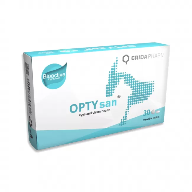 Opty San - 30 Comprimate Masticabile