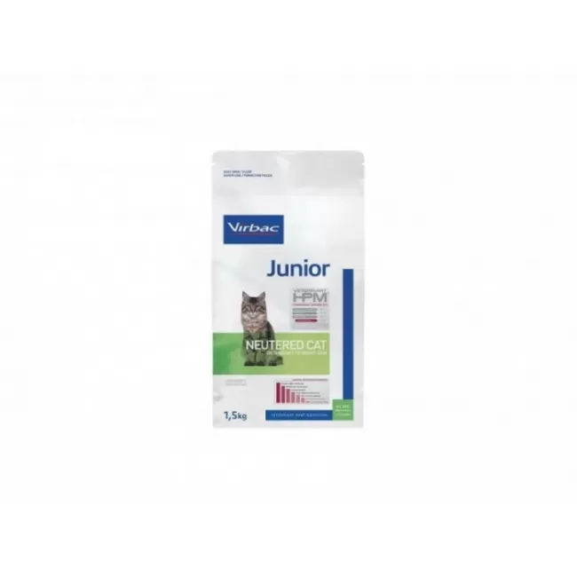 Virbac - Veterinary HPM  Junior neutered cat - 1,5 kg