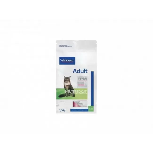 Virbac - Veterinary HPM Adult neutered cat - 1,5 kg