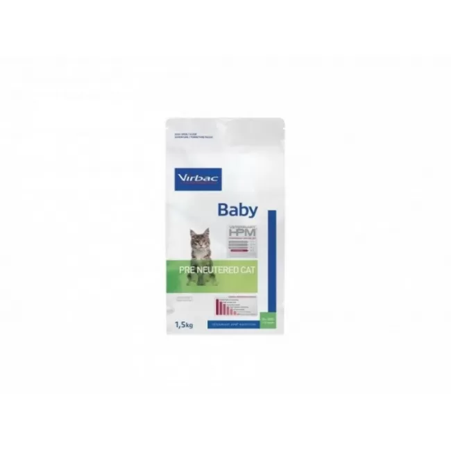 Virbac - Veterinary HPM Baby pre neutered cat - 3 kg