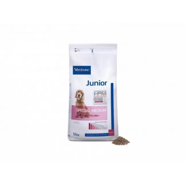 Virbac - Veterinary HPM Junior dog special medium - 12 kg