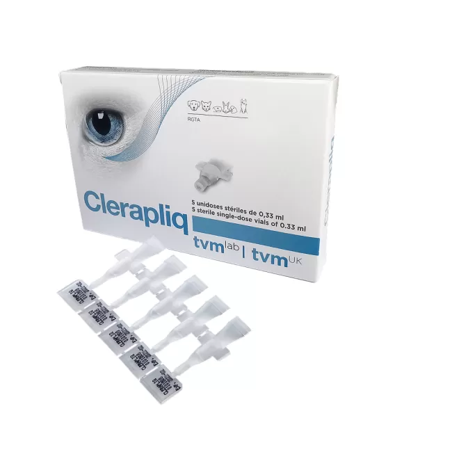 CLERAPLIQ - UNIDOSE 5 x 0.33 ML