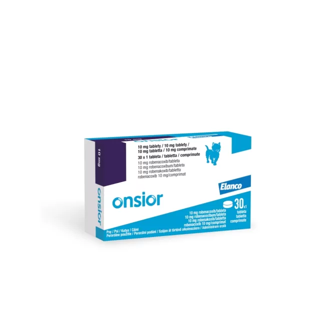Onsior 10 mg - Caine talie mica (5 - 10 kg) - 30 Tablete
